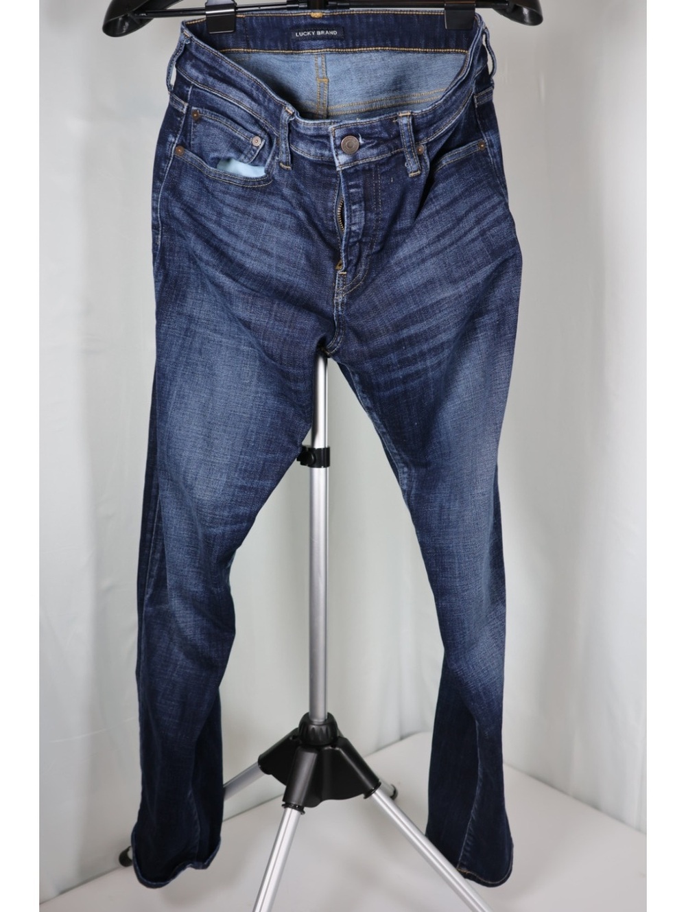 Lucky Brand 110 Slim 32x30 Men's Dark Wash Slim Fit Jeans Skinny